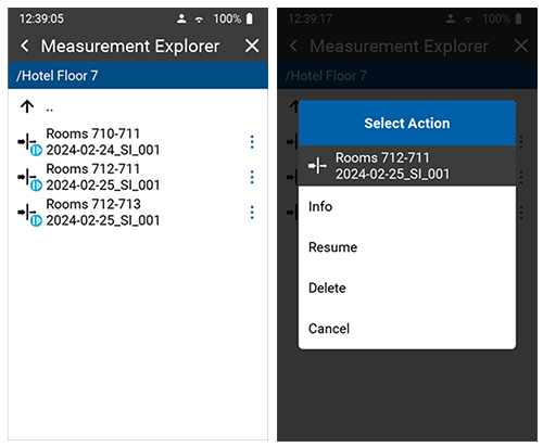 XL3 Sound Insulation Measurements Resume Measurements